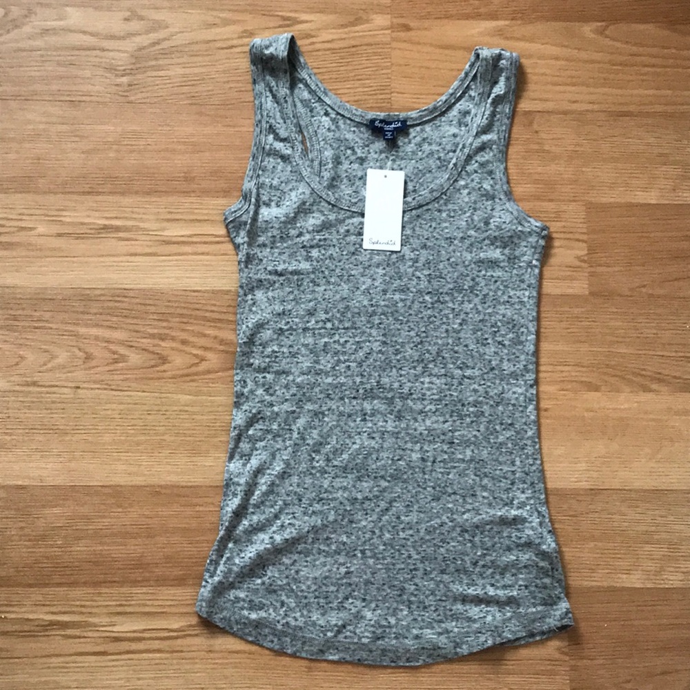 Splendid Heather Grey Classic Tank Top